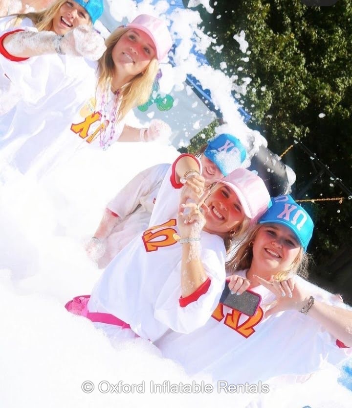 Super Duper Foam Party LARGE CROWDS Inflatable Rentals And Foam